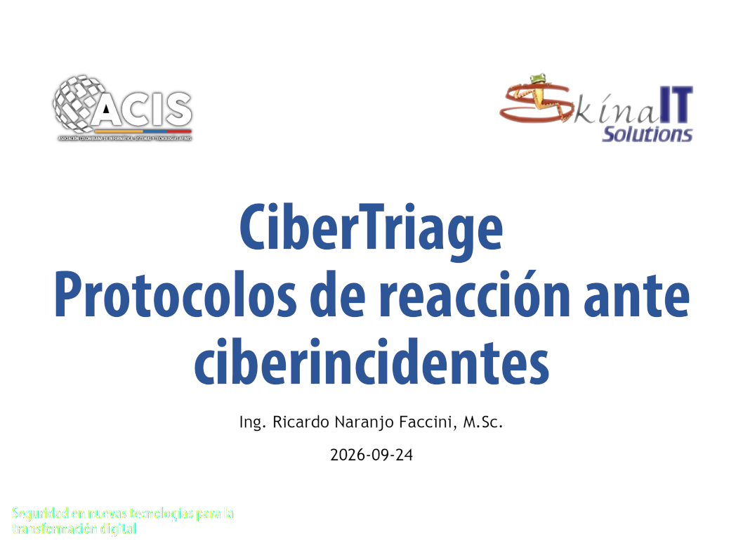 Descargue la presentación aquí